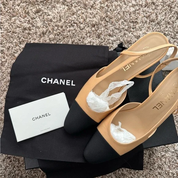 *SOLD** Chanel Slingback pumps - Picture 8 of 8